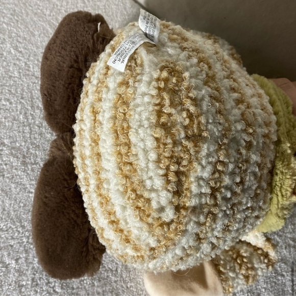 5/$25 Plush Gnome With Fuzzy Green Hat & Striped Shirt - Picture 9 of 15